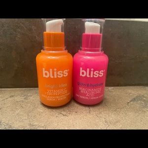 Bliss face serums